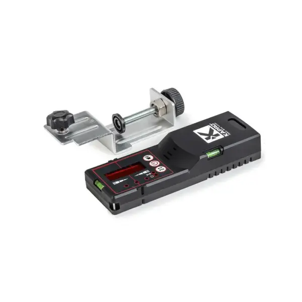 <p>Detektor KAPRO je určený pre lasery KAPRO Red Line. Používa sa s pulznými laserovými nástrojmi pre rozšírené rozsahy a taktiež na detekciu laserových lúčov v jasnom svetle alebo v ťažko rozpoznateľných situáciách. Detektor poskytuje samonivelačný rozsah ±4°. Je vybavený jasnými