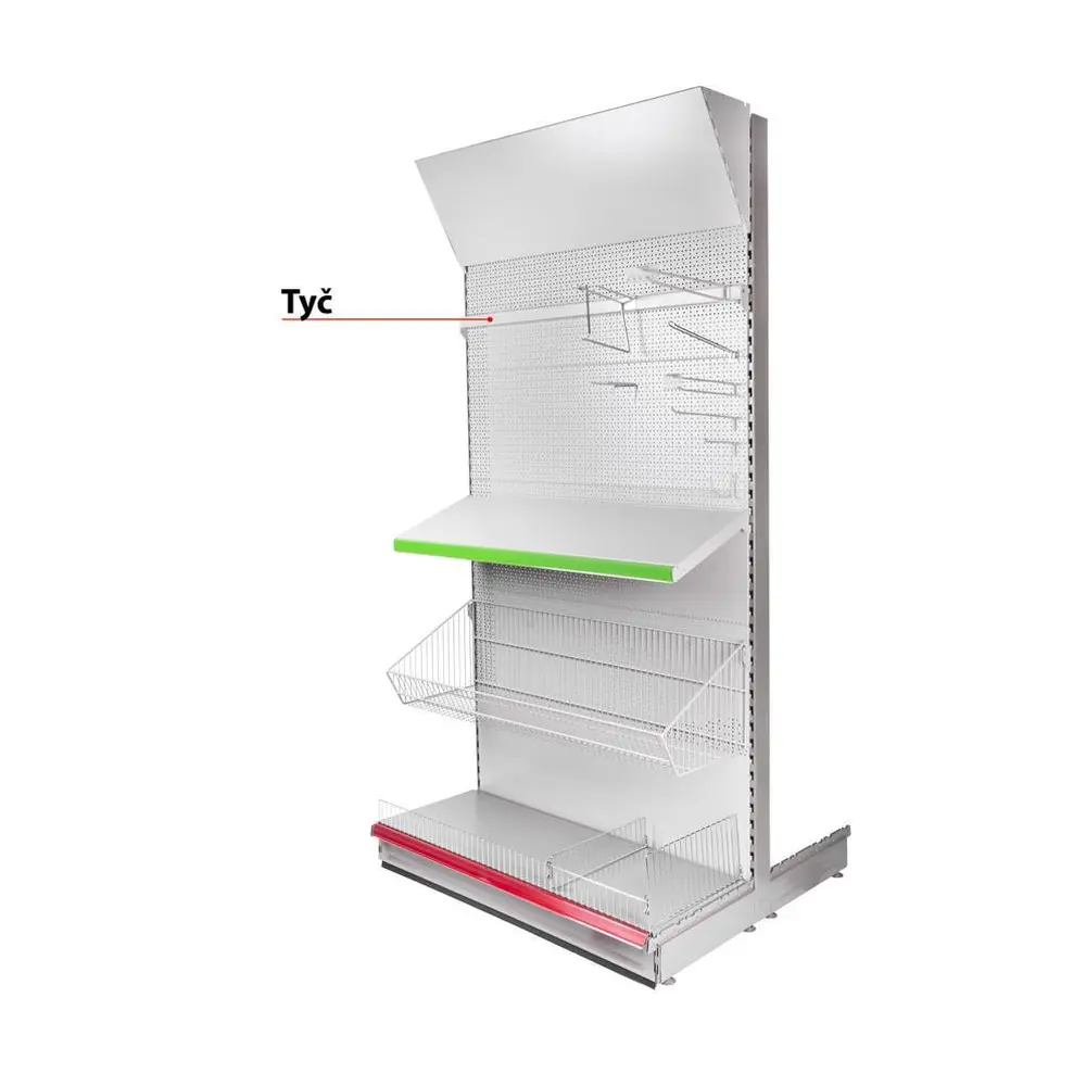 Tyč Racks H20 s rozmermi 950x20x30x2.0 mm je ideálnym riešením pre skladovanie ťažkého náradia. Svojou pevnou konštrukciou a odolnosťou je skvelou voľbou pre dielne a garáže.