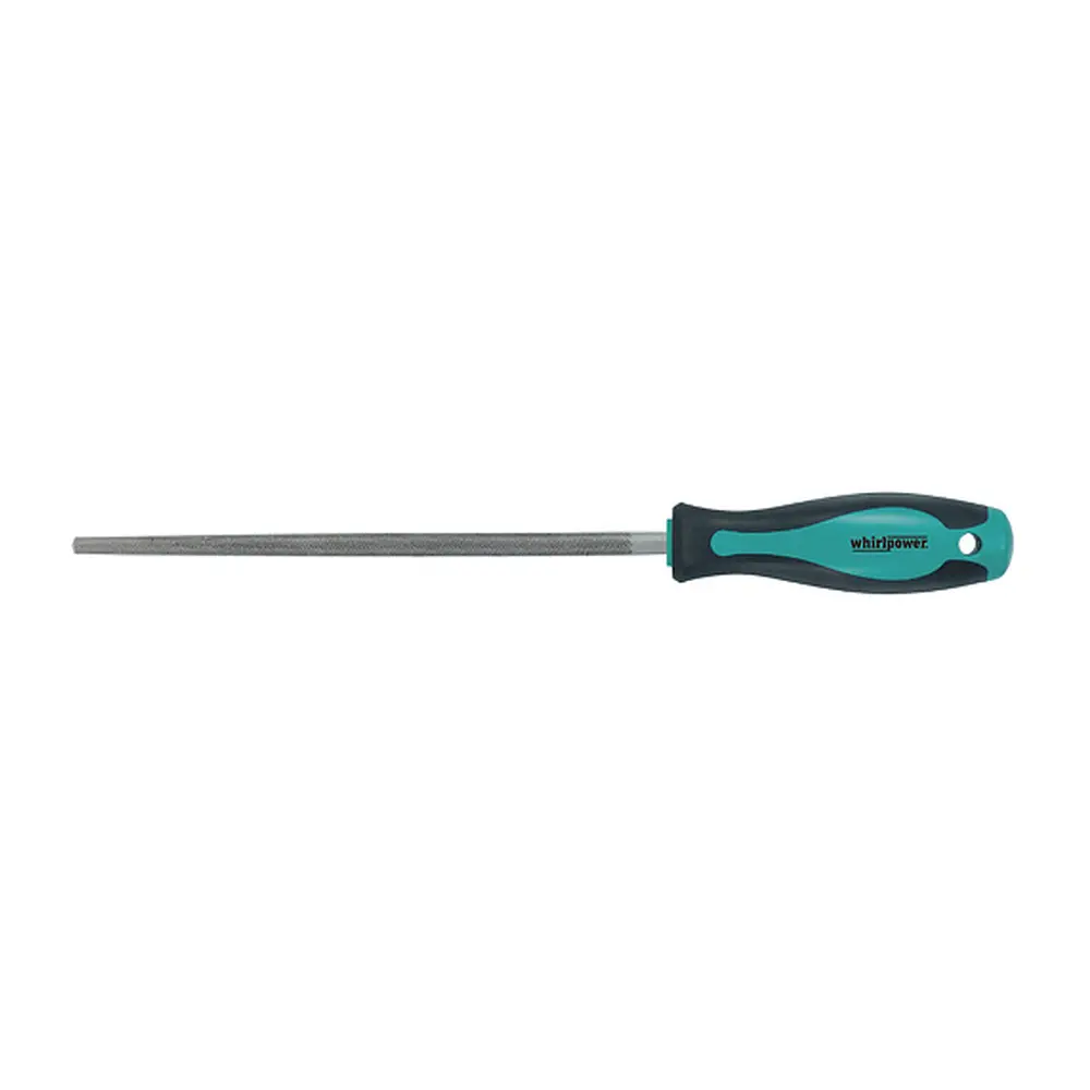 Pilník Whirlpower® 15407-3 s dĺžkou 200 mm je ideálny nástroj pre precízne upravovanie nechtov. Jeho okrúhly tvar umožňuje ľahké a presné tvarovanie a dokončenie nechtov. S týmto pilníkom získate profesionálny výsledok v pohodlí domova.