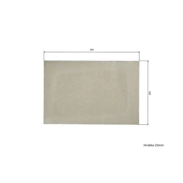 Šamot 30 x 20 x 2,5