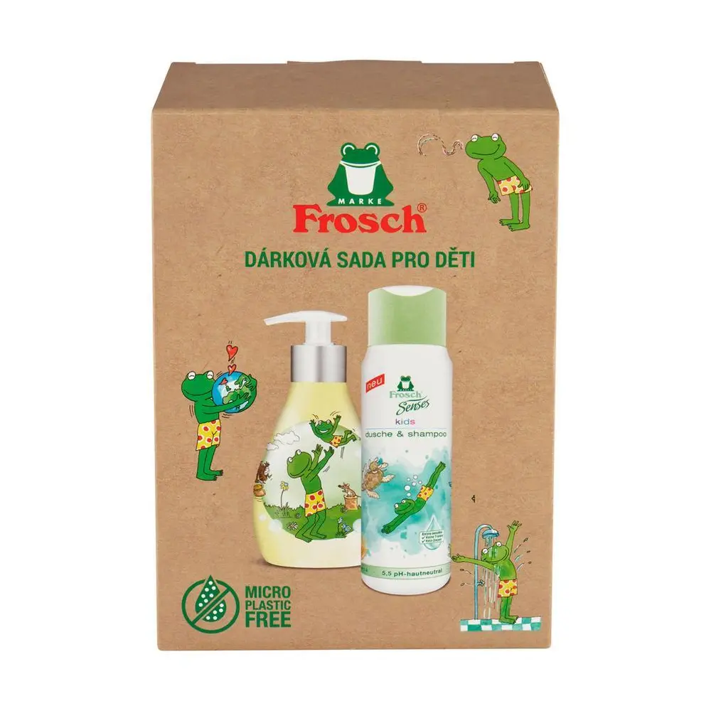 Darčekovou súpravou Frosch potešíte nielen vaše ratolesti