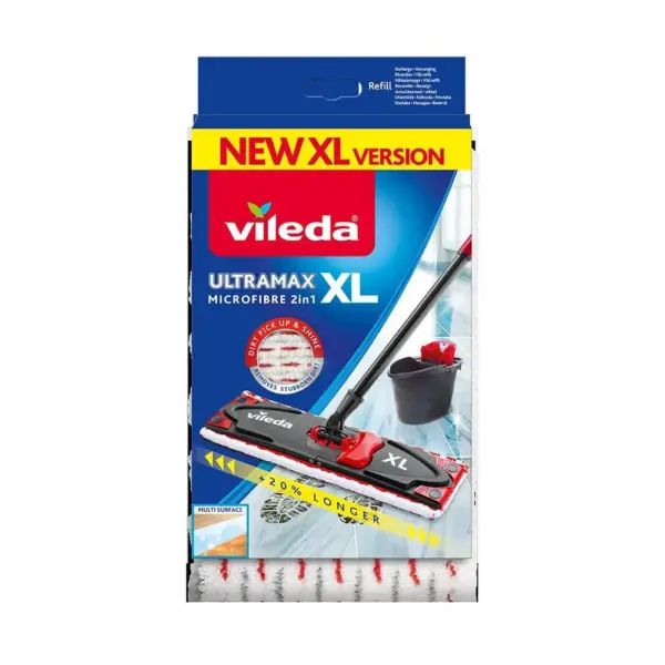 <p>Náhrada k mopu Ultramax XL. O 20% väčšia v porovnaní so štandardnou náhradou Ultramax.</p>