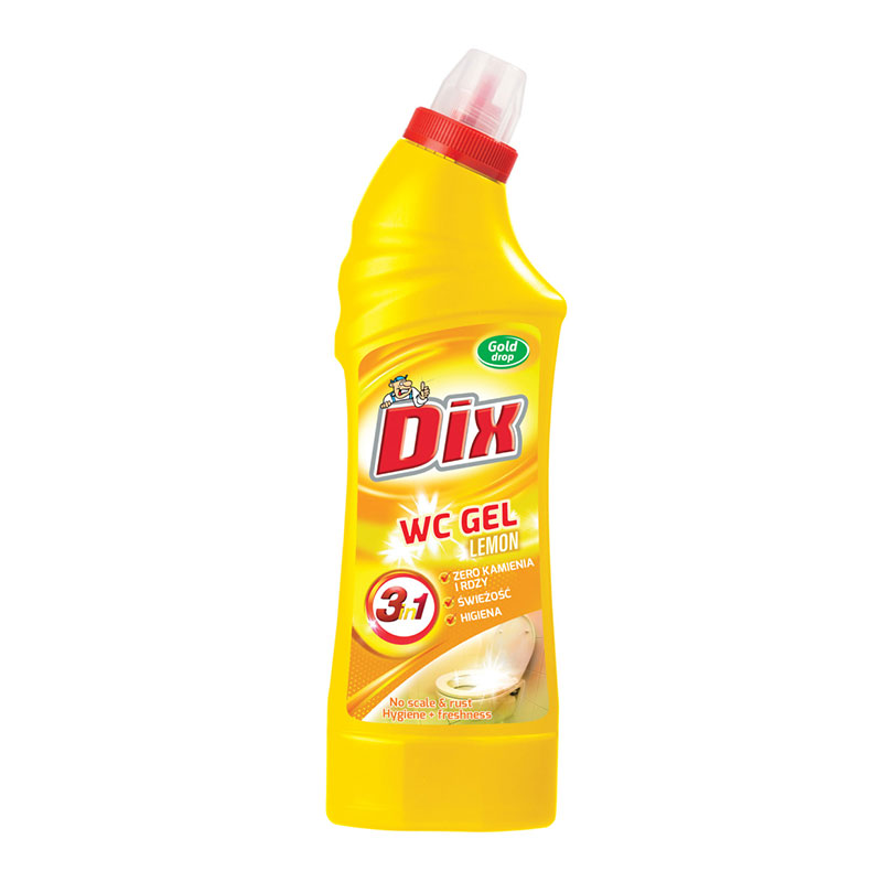 Použitím DIX WC gélu si môžete byť istí