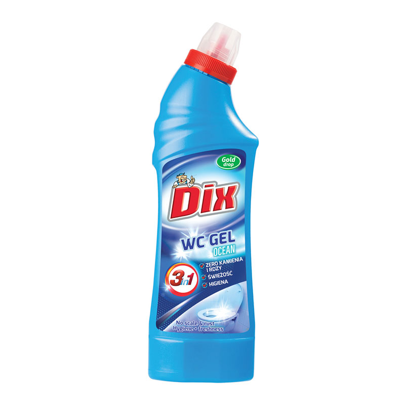 Použitím DIX WC gélu si môžete byť istí