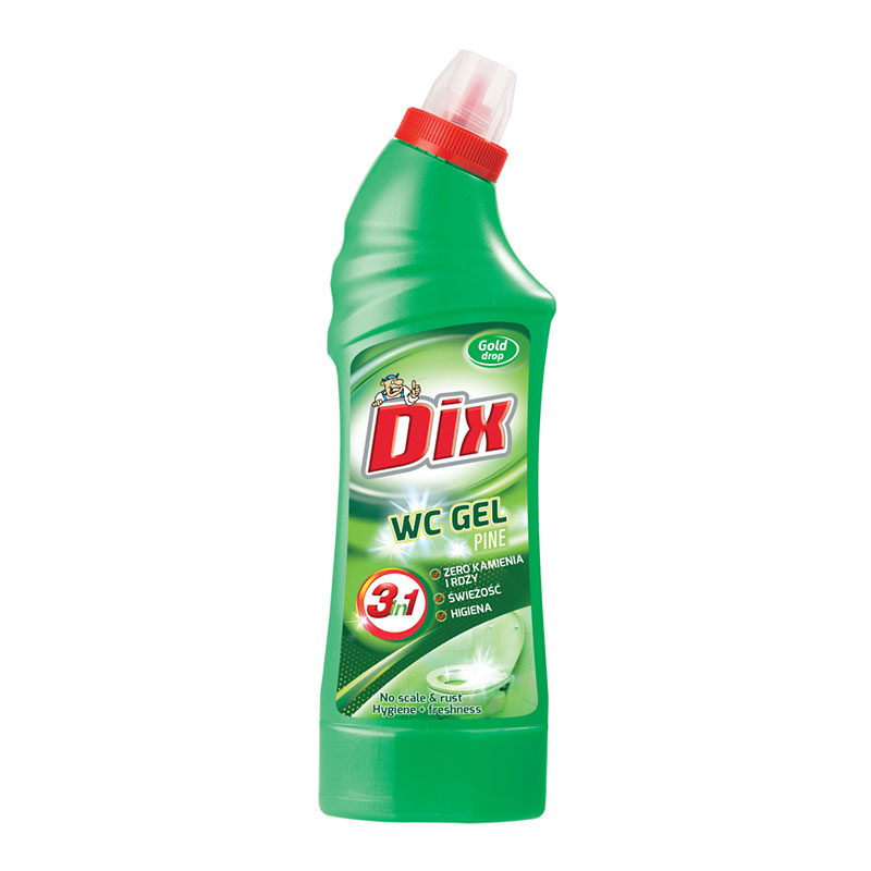 Použitím DIX WC gélu si môžete byť istí