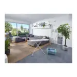 plynule nastaviteľná výška žehliacej dosky od 76 až do 87 cm
