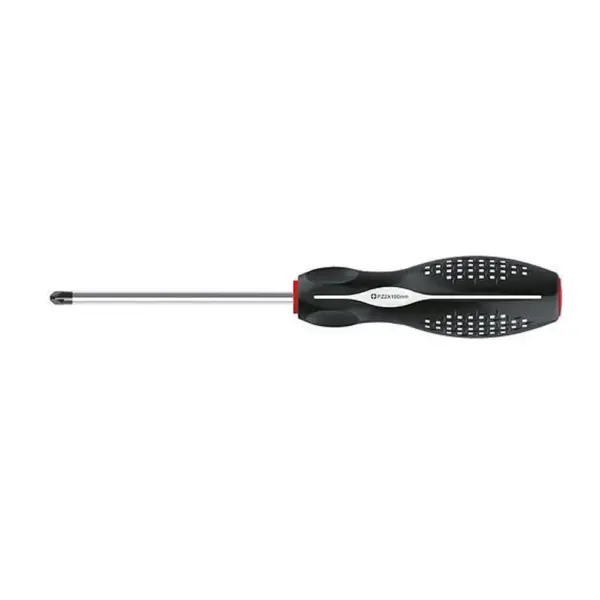 Skrutkovač Strend Pro je určený pre montáž a opravy menších rozmerov a jeho rozmer je 6x100 mm. Ergonomicky tvarovaná rukoväť zabezpečuje komfortnú prácu. Obzvlášť tenký tvar zabezpečuje lepší prístup k skrutkám v hĺbke. Jeho čepeľ je vyrobená z chrómvanádu a disponuje magnetom.