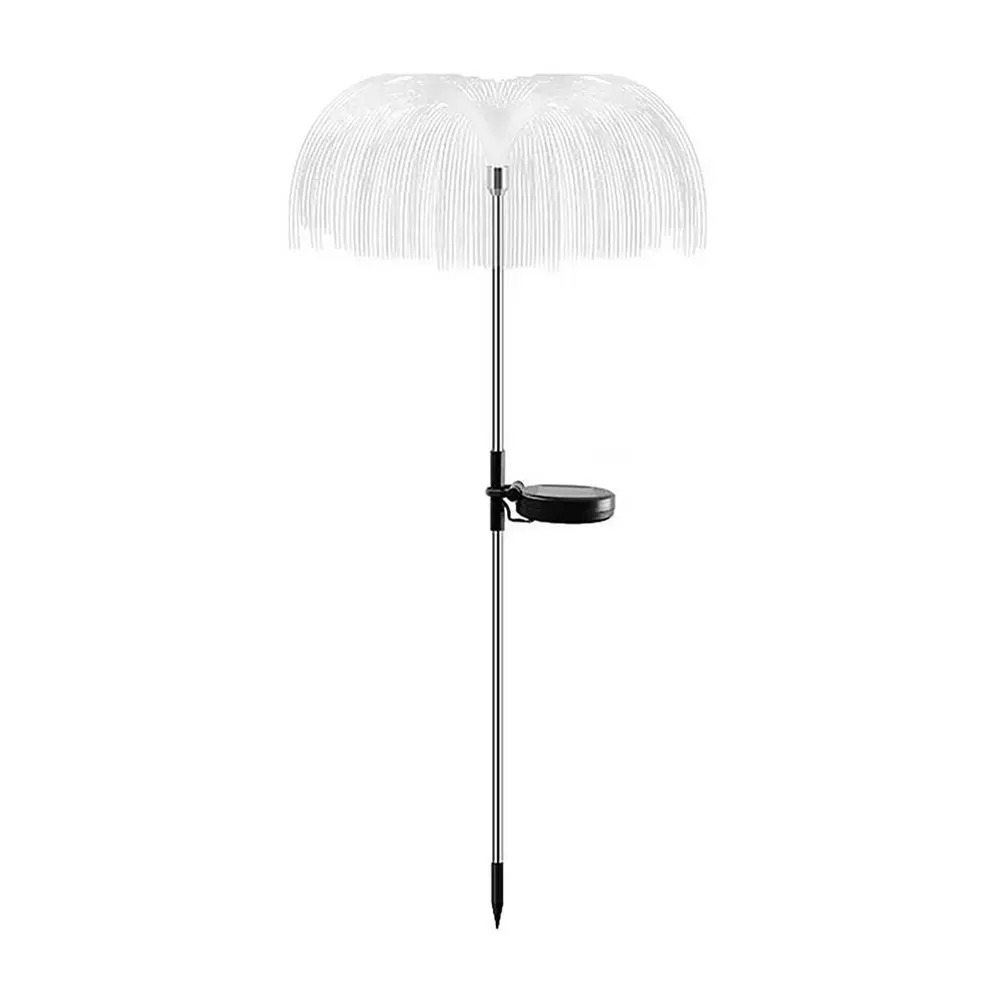 Dizajnová solárna lampa Strend Pro Garden je moderným doplnkom každej záhrady. Lampa mení farbu a vizuálne sa to zobrazuje veľmi efektne na fiber vláknach. Počas dňa solárny panel konvertuje slnečnú energiu na elektrickú energiu