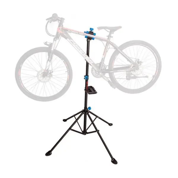 <p>Praktický stojan na bicykel Strend Pro využijete pri servisných prácach Vášho bicykla. Bez námahy tak vymeníte koleso či brzdy. Stabilný vďaka štvornožke. Disponuje odkladacím magnetickým priestorom na náradie. Výškové nastavenie stojanu je od 109 cm až do 190 cm s otáčaním 360°. Veľkosť rámu bicykla