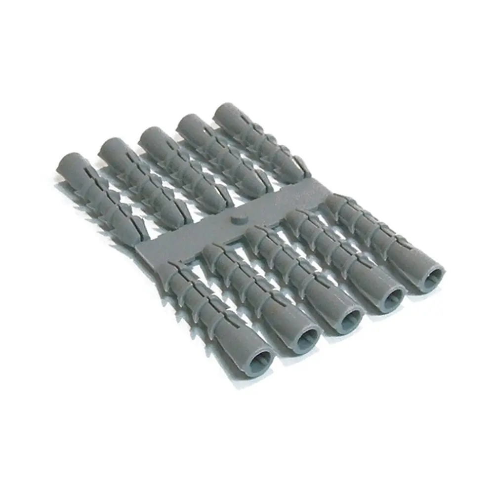 Hmoždinky TP s priemerom 6 mm sú vyrobené z kvalitného LDPE materiálu