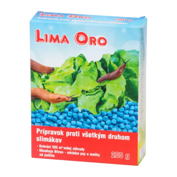<p>- Granulovaná návnada určená proti slizniakom v zelenine