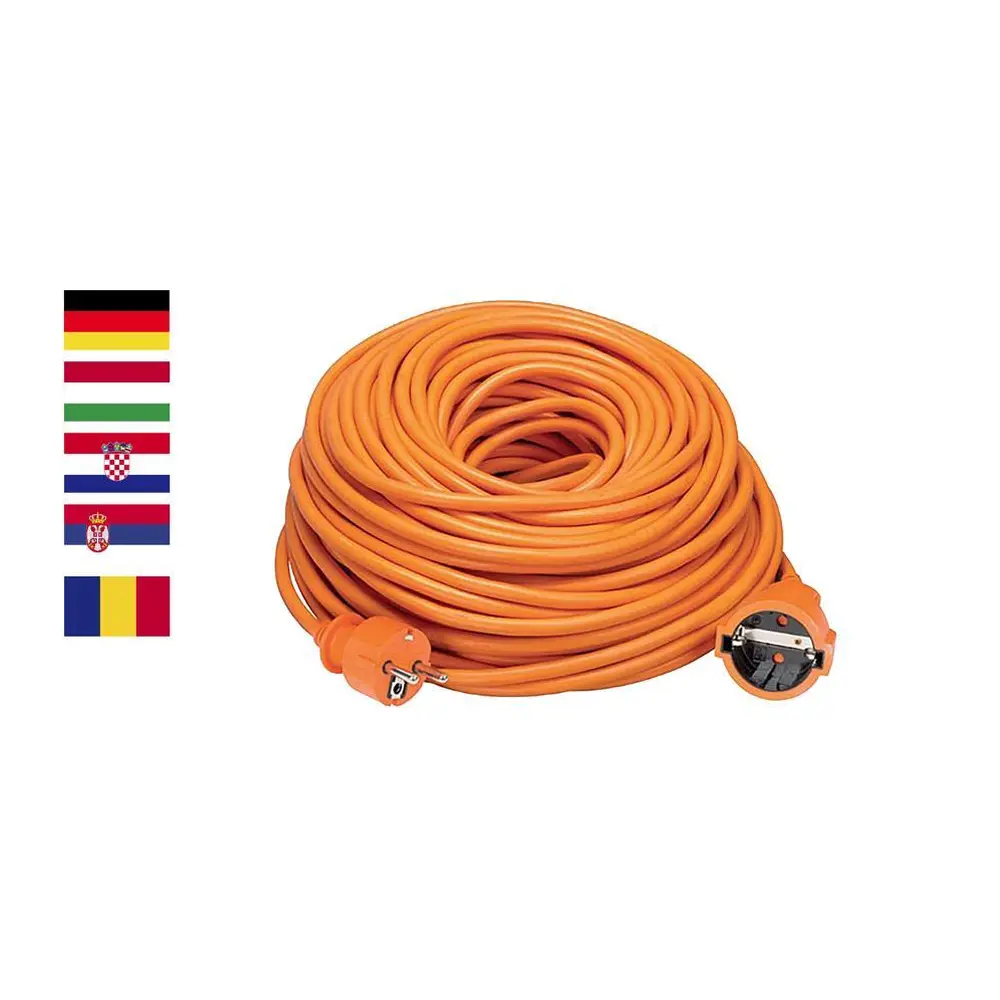 Praktický pogumovaný záhradný napájací kábel Strend Pro DG-YDB01 v oranžovom vyhotovení vám zaručí prívod elektrickej energie do dĺžky 30 metrov. Kábel je ideálnou voľbou do vašej záhrady alebo aj pre použitie v domácnosti. Vhodné pre nemecké zásuvky.