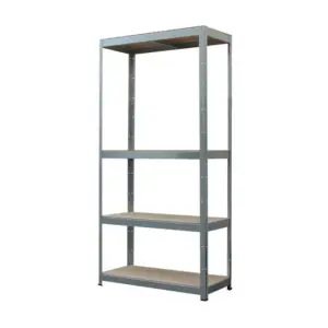 Regál Racks s bezskrutkovým systémom umožní rýchle a ľahké zmontovanie.