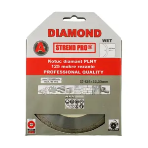 Diamantový plný kotúč Strend Pro je určený pre domácich kutilov