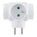 Rozbočovacia zásuvka STREND PRO v je praktické riešenie na pripojenie viacerých elektrických zariadení do jednej zásuvky. Disponuje 3 výstupmi a je určená na maximálny prúd 16 A