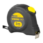 ale aj domácich kutilov. Tento komfortný meter z veľmi pružnej ocele je vybavený praktickým klipom na opasok a pútkom na ruku. Meter disponuje brzdou s funkciou AutoStop. Puzdro metra je vyrobené z pevného plastu. Má kompaktné telo a posuvný háčik. Jeho dĺžka je 3 m a šírka pásu je 16 mm. Je vhodný pre vnútorné aj vonkajšie meranie.