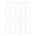 Spona do zeme Garden E1202 je spoľahlivý nástroj pre upevnenie rastlín a kvetov vo vašej záhrade. S jej oceľovou konštrukciou a veľkosťou 4x15 cm zaručí stabilnú podporu pre vaše rastliny. V balení sú 10 kusov spon