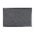 Protišmyková rohožka MagicHome na čistenie obuvi pri vchodových dverách. Má jemný kobercový povrch. Sivá farba. Použitie: exteriér. Rozmery: 40x60 cm.