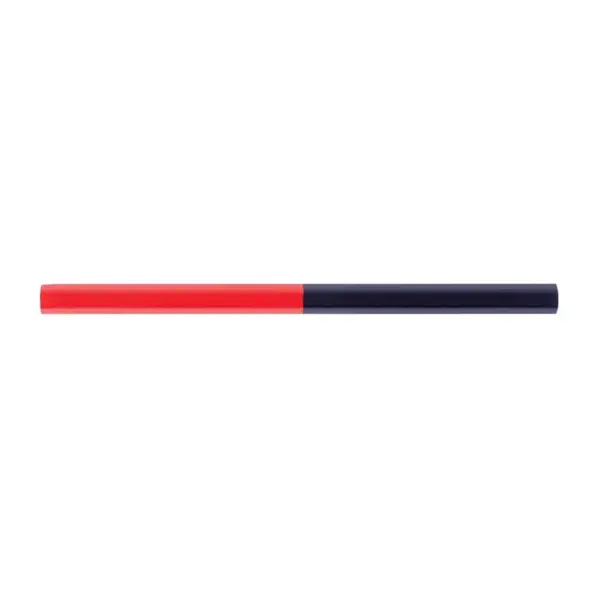 <p>Obojstranná tesárska ceruzka Strend Pro na značenie drevených povrchov s modrou a červenou tuhou. Dĺžka 180 mm. Balenie obsahuje 12 ks.</p>