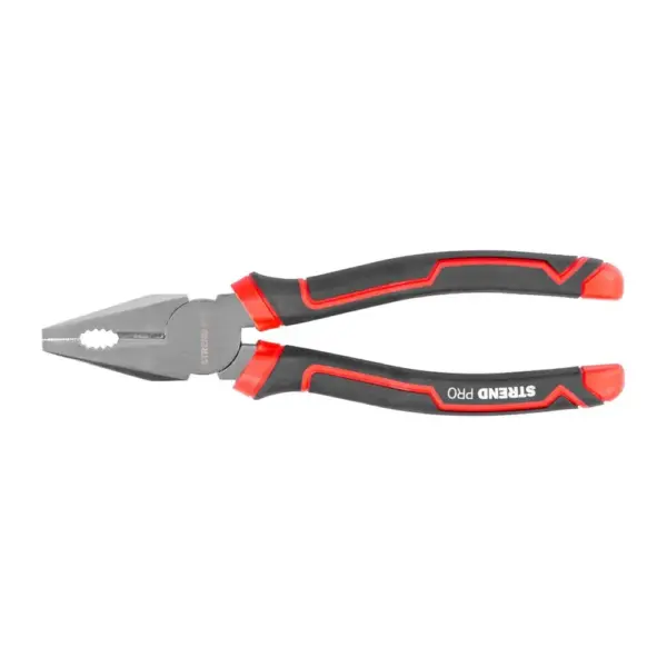 <p>Kombinované kliešte Strend Pro Premium <strong>v prémiovej kvalite</strong> pre uchopenie plochého a kruhového materiálu <strong>s ergonomickými rúčkami potiahnutými TPR a protišmykovým drážkovaním</strong>. Majú široké využitie v každej dielni