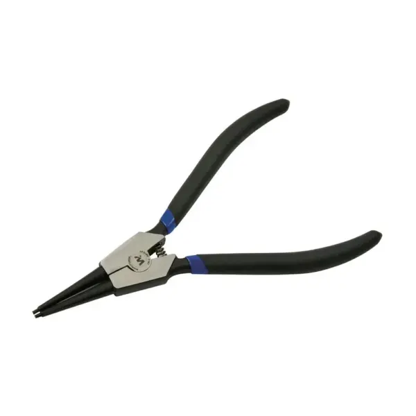Kliešte Whirlpower® 15618-01 sú ideálne nástroje na manipuláciu s poistnými krúžkami v priemysle a domácnosti. S dĺžkou 180 mm a vyrobené z Cr-V zaručujú spoľahlivosť a precíznu manipuláciu s vonkajšími rovnými krúžkami.