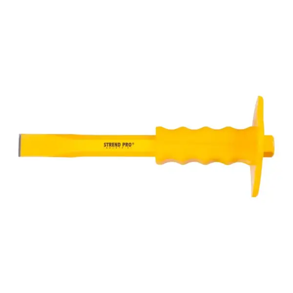 Sekáč Strend Pro je spoľahlivý nástroj pre precízne rezanie s jeho plochým dizajnom a chráničom na ostré hrany. S rozmermi 250x23 mm je ideálny pre rôzne domáce i profesionálne úlohy.