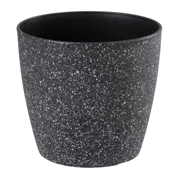 <p>Moderný a elegantný kvetináč Stone s efektom kameňa je vhodný na celoročné vonkajšie aj vnútorné použitie