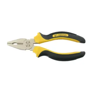 Kombinované kliešte Strend Pro pre uchopenie plochého a kruhového materiálu s ergonomickými rúčkami a protišmykovým vrúbkovaním. Majú široké využitie v každej dielni