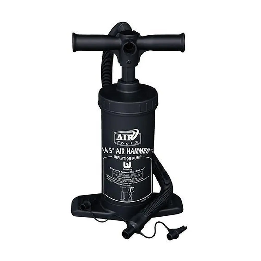 Air Hammer ™ - nafukovacia ručná pumpa od spoločnosti Bestway® nafukuje a vyfukuje trubice