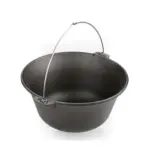 Liatinový kotlík :- priemer: 31 cm- výška: 17 cm- objem: 7