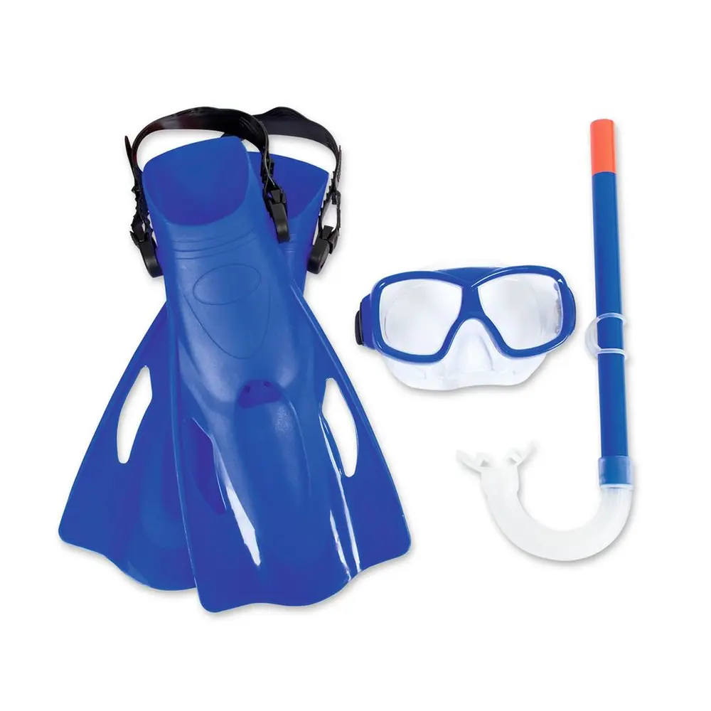 Šnorchlovacia sada Hydro-Swim Freestyle Snorkel od Bestway je dokonalým doplnkom pre zábavu detí pod vodou v bazéne alebo oceáne. Súprava je určená pre plavcov vo veku 7 a viac rokov. Pozostáva z okuliarov