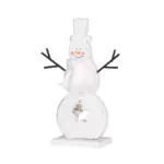 Dekorácia MagicHome biely snehuliak dotvorí čarokrásnu atmosféru Vianoc vo vašom domove. Jej rozmer je 10x20 cm a slúži na dekoračné účely