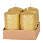 Oživte svoju vianočnú výzdobu s adventnými sviečkami MagicHome! Tieto elegantné valcové sviečky s rozmermi 4