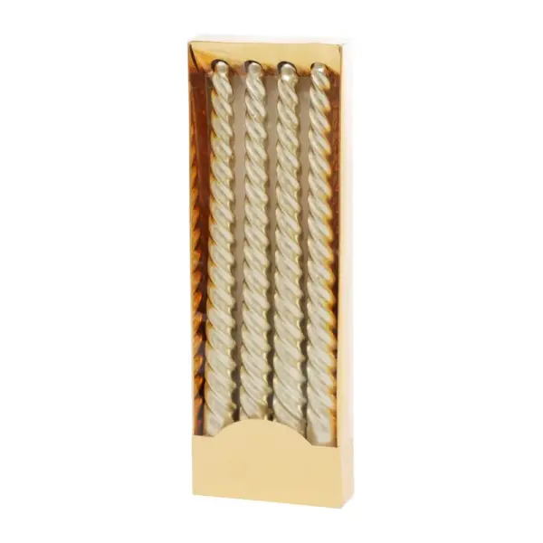 <p>Vneste do svojho domova pravú vianočnú atmosféru so sviečkami MagicHome! Elegantné špirálové sviečky vo farbe šampaň majú klasickú výšku 25 cm