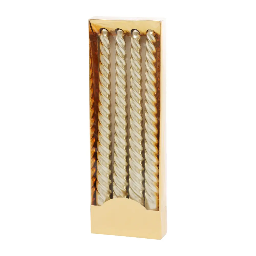 Vneste do svojho domova pravú vianočnú atmosféru so sviečkami MagicHome! Elegantné špirálové sviečky vo farbe šampaň majú klasickú výšku 25 cm