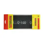 Mriežka KONNER S80 je ideálna pre brúsenie sadrokartónu vďaka svojej veľkosti 93x290 mm a hrubosti G80. Balenie 5 kusov zabezpečí dostatok materiálu na dokončenie vašich projektov. S týmto produktom dosiahnete hladký a kvalitný povrch.