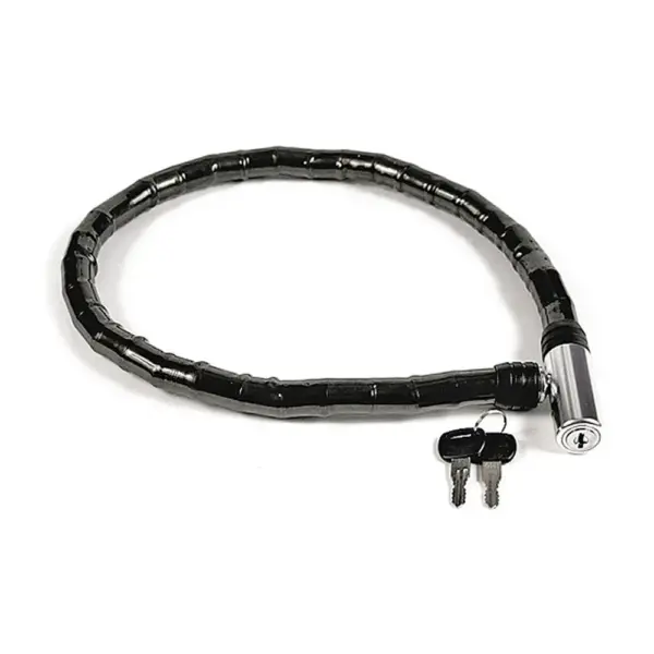 Zámok na bicykel STRONG by nemal chýbať vo výbave každého cyklistu. Výrazne zabraňuje odcudzeniu vášho bicykla. Jeho rozmer je 80x18 mm a k dispozícii sú 2 kľúče.