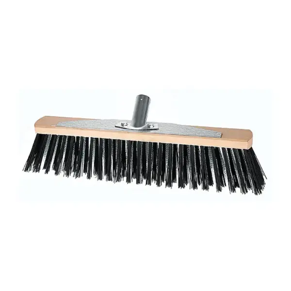 Metla Geco U400.3 DUO je spoľahlivý nástroj s dĺžkou 400 mm a kombináciou štetín z PVC a ocele. Je ideálna pre cestárske práce a zabezpečí efektívne čistenie povrchov v rôznych podmienkach.