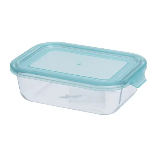 Dóza s vrchnákom sklo/plast 630ml