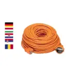 Praktický pogumovaný záhradný napájací kábel Strend Pro DG-YDB01 v oranžovom vyhotovení vám zaručí prívod elektrickej energie do dĺžky 10 metrov. Kábel je ideálnou voľbou do vašej záhrady alebo aj pre použitie v domácnosti. Vhodné pre nemecké zásuvky.