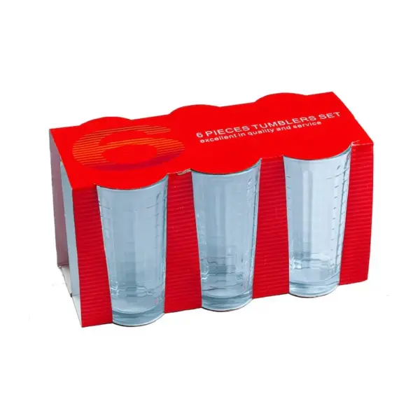 Sada pohárov 6ks sklo 240ml