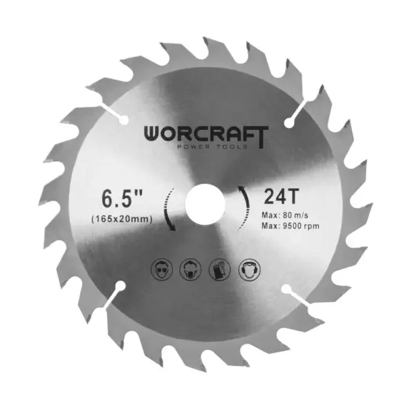 Kotúč Worcraft CCS-S20Li, 165 mm, do okružnej píly