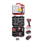 Uťahovák Worcraft CIW-S20LiBM-450 ShareSYS, 20V Li-Ion, rázový, 450Nm, 1/2" square, SET 1x akumulátor 4.0 Ah + rýchlonabíjačka, v kufri