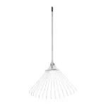 Hrable na lístie Strend Pro R116-85, 15 lamelové, vejárové, 850 g, kovová násada - Image 4