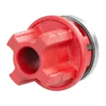 konštrukcii a hydraulických prácach. Spôsob uchytenia hlavy do račne je jednoduchý. Hlava sa používa na rezanie závitu na 1/2" rúre podľa normy.