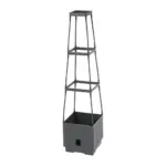 Kvetináč Strend Pro Herrison FP8018, s opornou vežou, 250x250x1050 mm