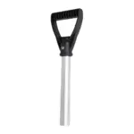 Odhrňovač ANSNOW P9, 435x390 mm, lopata na sneh, plast, odhŕňač, ALU násada, mix farieb, ZMONTOVANÝ - Image 3