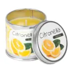 Sviečka Citronella, repelentná, plechová dóza, 50 g, 55x55 mm, Sellbox 12 ks - Image 3