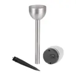 Lampa Strend Pro Candle, solárna, 1x LED, nerez, 6x28 cm, Sellbox 24 ks - Image 4