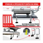- Ovládanie: ručné